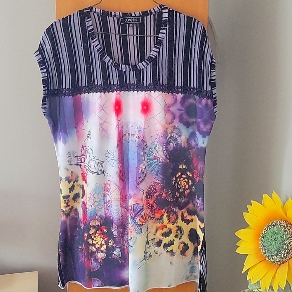 Minkas XL  sleeveless  top